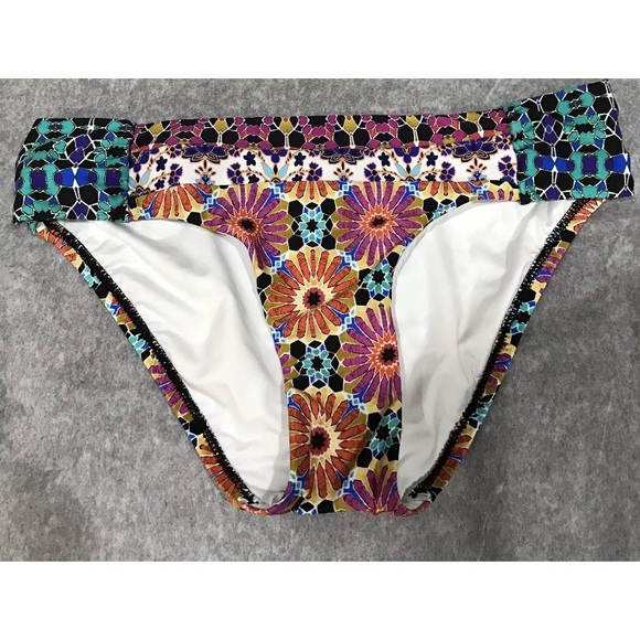 Trina Turk Golden Medallion Swim Bottoms - Picture 3 of 5